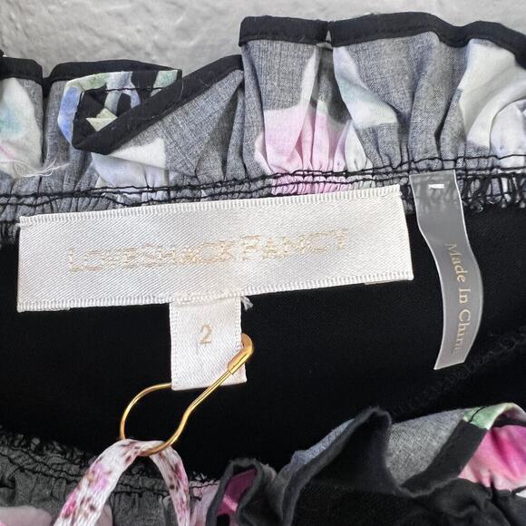 NWT LOVESHACKFANCY PASTEL FLORAL MINI DRESS - Picture 12 of 15